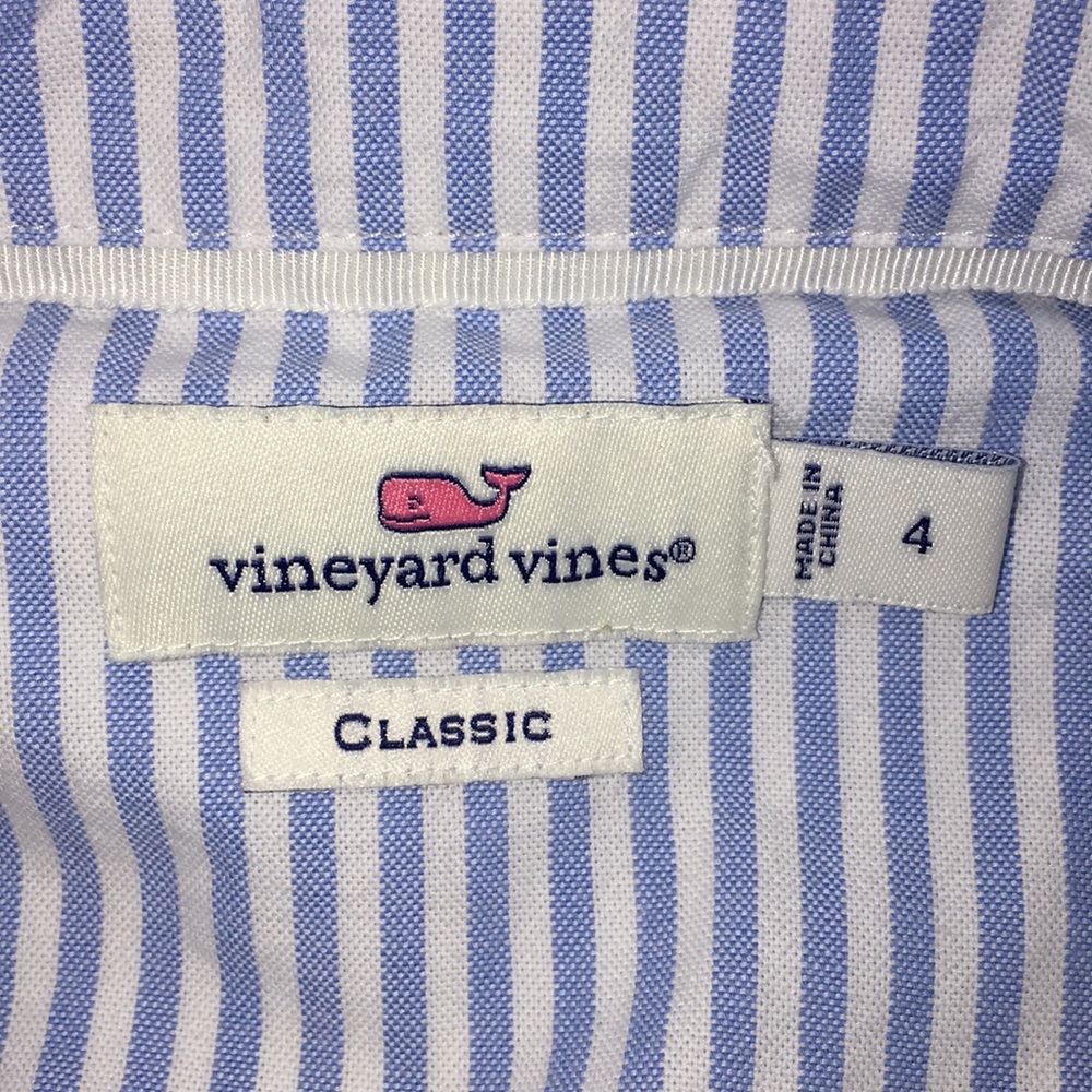 LADIES VINEYARD VINES WHALE SHIRT - Picture 4 of 6